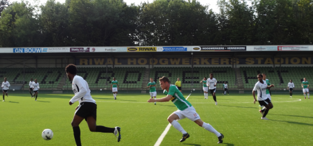 Jong-FC Dordrecht wint met 5-0 van Eritrea