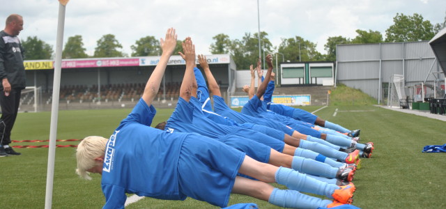 A.s. weken zijn er fysieke- en stabiliteitstesten voor Onder 14 en Onder 15