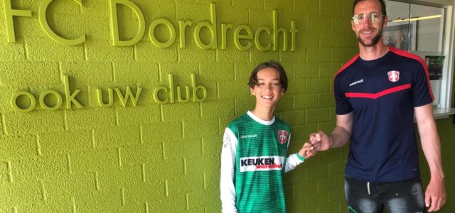 Nadim Jouhri van RCD naar FC Dordrecht O14 seizoen 2021 / 2022