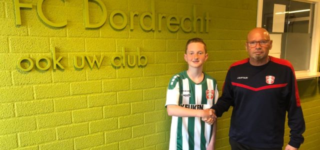 Gydo Vernooij  van GVV Unitas naar FC Dordrecht O14 seizoen 22/23