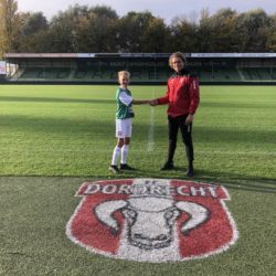 Bradley van Vuuren komend seizoen 23-24 speler FC Dordrecht O14.