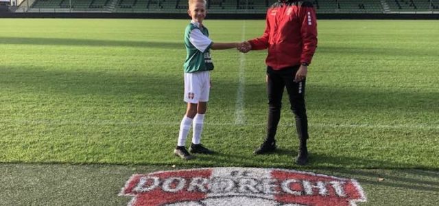 Bradley van Vuuren komend seizoen 23-24 speler FC Dordrecht O14.