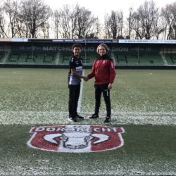 Keeper Kelechi Koka van VFC naar FC Dordrecht O14 seizoen 23 / 24